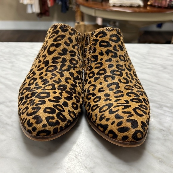 Frye & Co Calf Leopard Slip On Mule size 8 - Picture 2 of 9